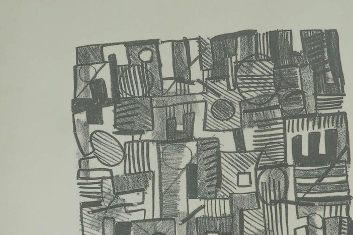 Appraisal: 1977 Keith Haring Bean Salad Lithograph