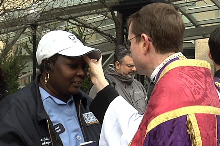 Some church leaders are taking the rituals of Ash Wednesday to the streets.