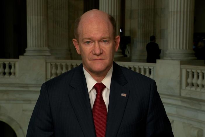 Sen. Chris Coons joins the show.