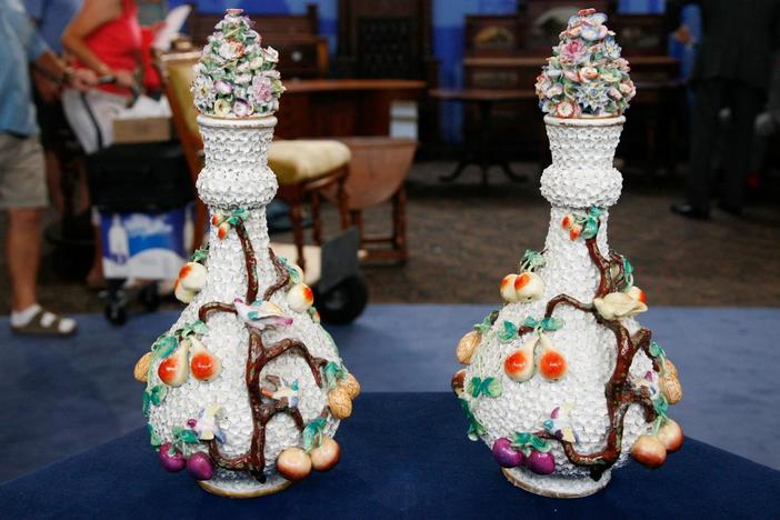 Appraisal: French Porcelain Vases, ca. 1875