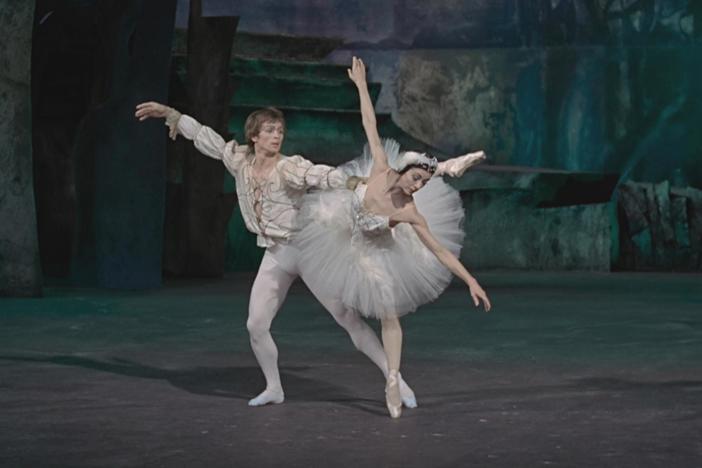 The relationship between Rudolf Nureyev and legendary ballerina Margot Fonteyn.