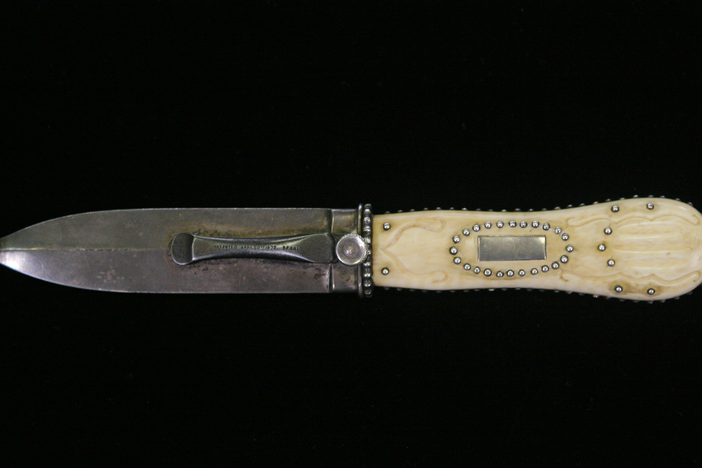 Appraisal: Will & Finck Bowie Knife, ca. 1870, in Vintage San Francisco.