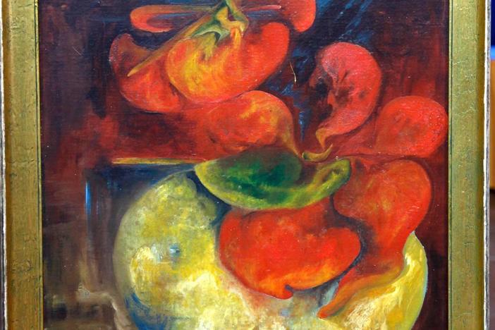 Appraisal: Zelda Fitzgerald Oil Painting, ca. 1935