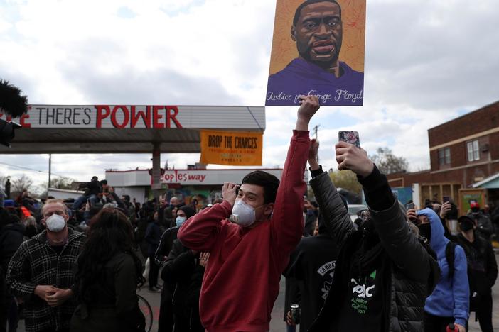 Jubilant crowds take to the streets to celebrate guilty verdict in Chauvin trial