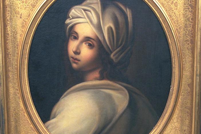 Appraisal: 19th-Century Copy of Reni Painting & Frame, from San Diego.