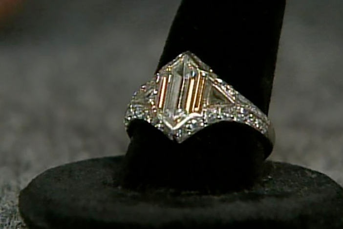 Appraisal: Cartier Diamond Ring, ca. 1940, in Vintage Birmingham.