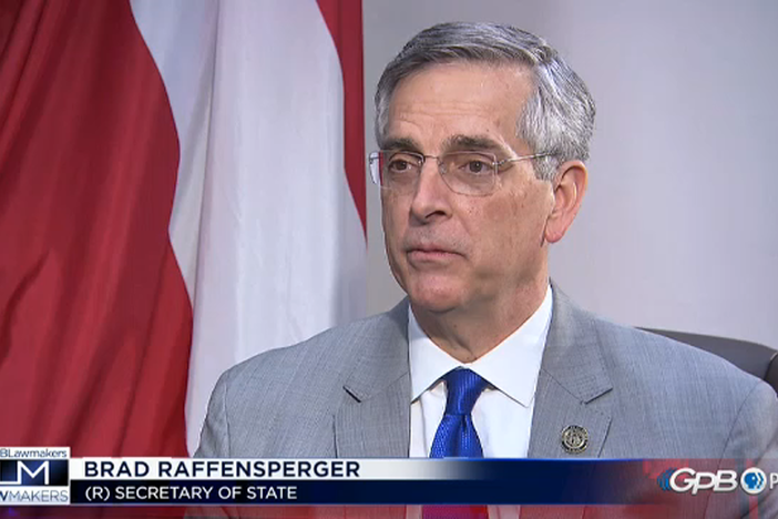 Interview with Georgia's Secretary of State Brad Raffensperger.