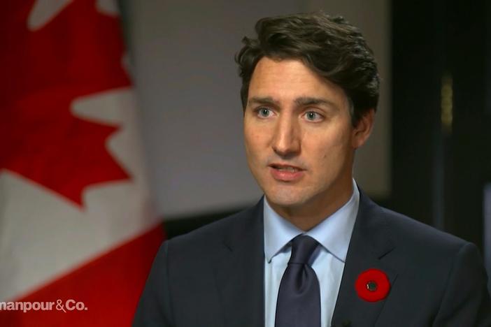 CNN’s Poppy Harlow speaks with Canadian Prime Minister Justin Trudeau.