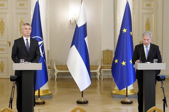 Finland pursues NATO membership as Russia vows retaliation