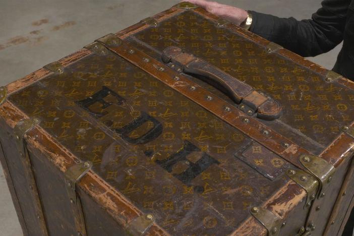 Appraisal: Louis Vuitton Steamer Trunk, ca. 1900