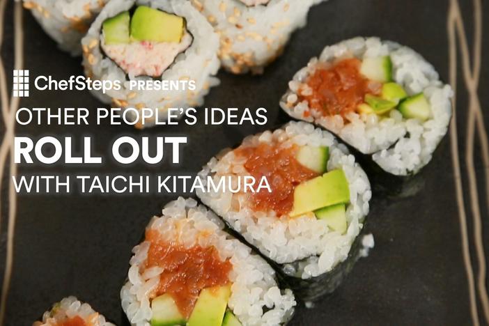 Wow your friends with three sushi classics: futomaki, uramaki, and hosomaki.