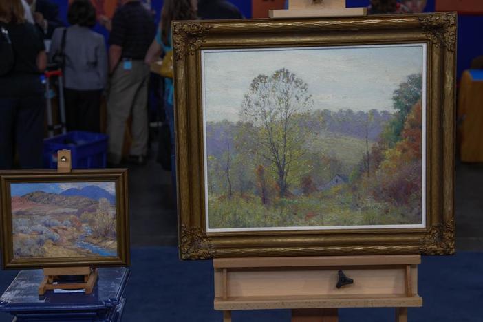 Appraisal: Early 20th C. Sheldon Parsons & A.R. Shulz Oils