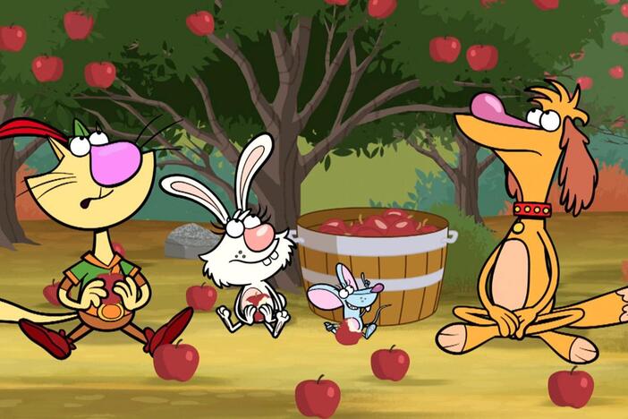 Nature Cat tells his version of his Johnny Appleseed!