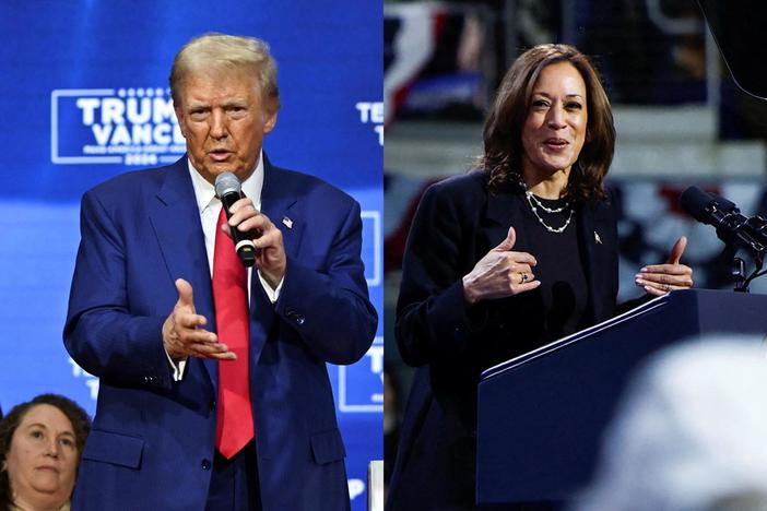 Harris courts younger Black voters as Trump faces grilling over tariff plans