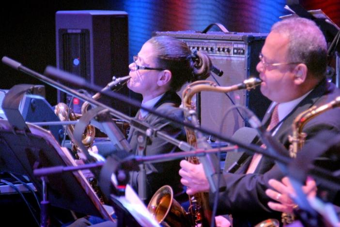 Meet the members of the Mambo Legends Orchestra.