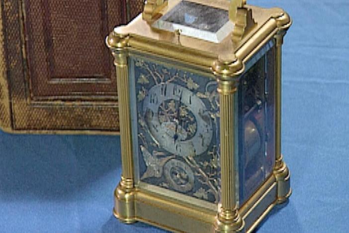 Appraisal: Carriage Clock & Box, ca. 1900