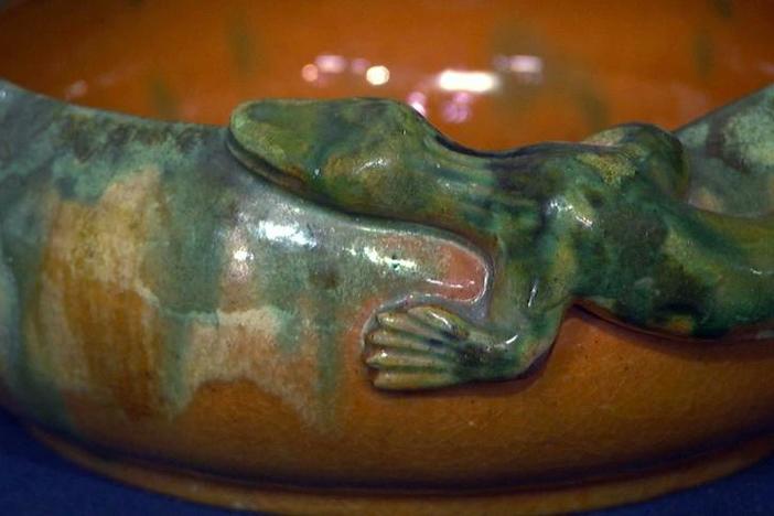 Appraisal: William J. Walley Pottery Bowl, from Boston Hour 1.