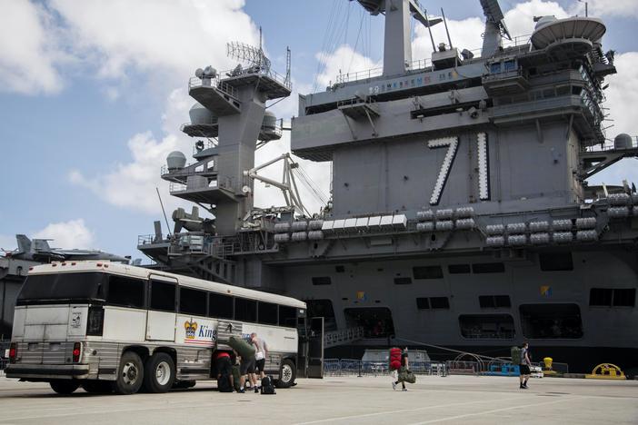 News Wrap: Navy widens investigation of Roosevelt outbreak