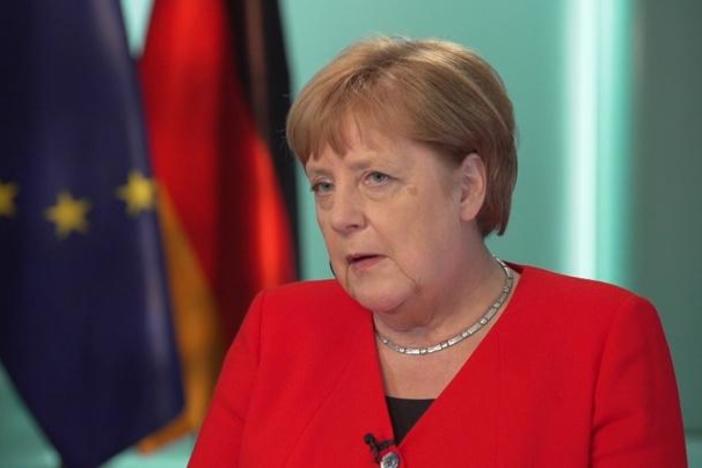 Angela Merkel grants an extremely rare and exclusive interview to Christiane in Berlin.