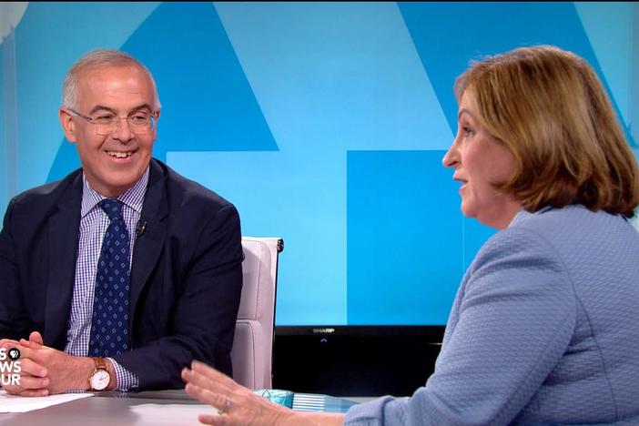 David Brooks and Ruth Marcus join Amna Nawaz to analyze the week’s news.
