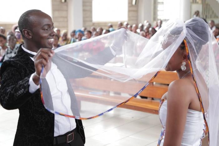 A beautiful montage shows how weddings are celebrated all over the world.