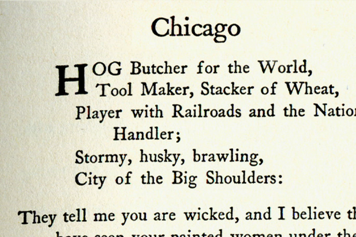Dr. Penelope Niven on Carl Sandburg's Chicago.