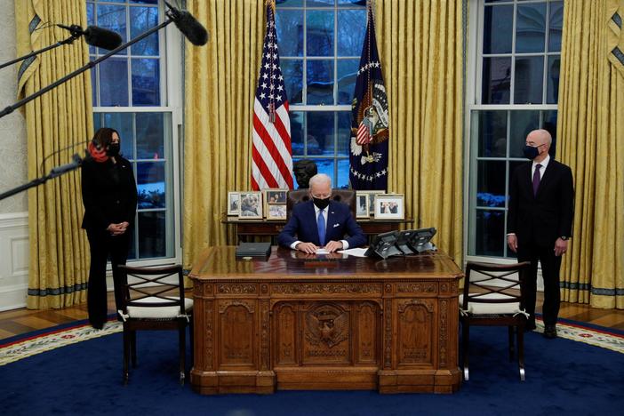 Biden rolls back Trump's immigration policies with a raft of initiatives