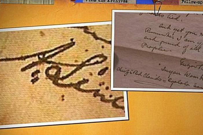 Tips on how to authenticate a document by comparing handwriting.