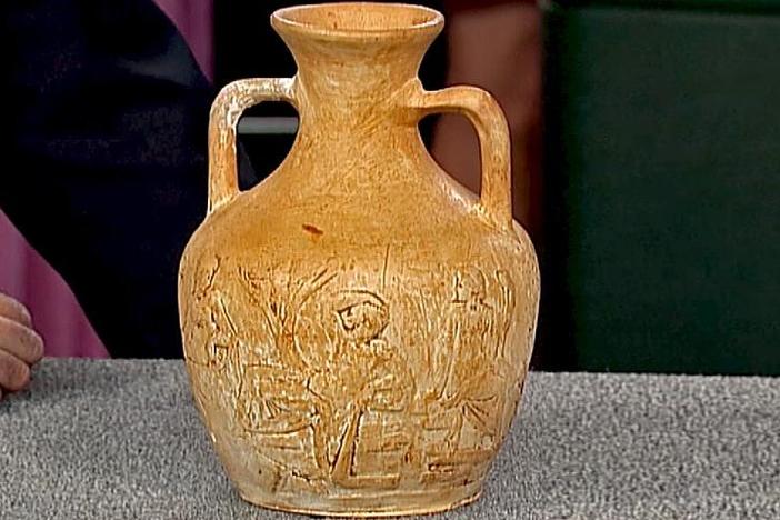 Appraisal: Portland Vase Plaster Cast, from Vintage Baltimore.