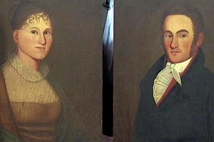 Appraisal: 1813 Zedekiah Belknap Portraits, from Vintage Houston.