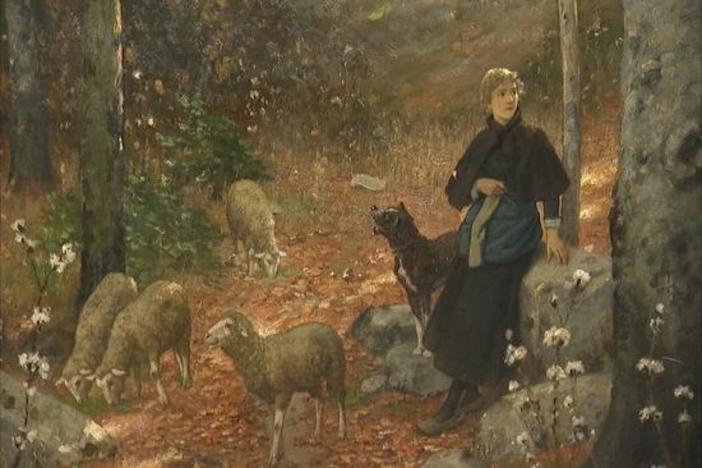 Appraisal: 1899 Hubert Salentin Oil Painting, from Fort Worth Hour 1.