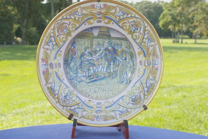 Appraisal: 19th C. Italian Renaissance Revival Charger