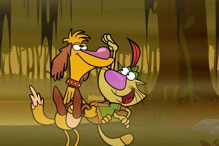 The gang visits the swamp to find out if the legendary creature is real or not.