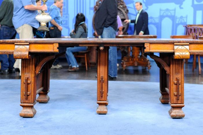 Appraisal: American Dining Table, ca. 1895, from Santa Clara, Hour 1.
