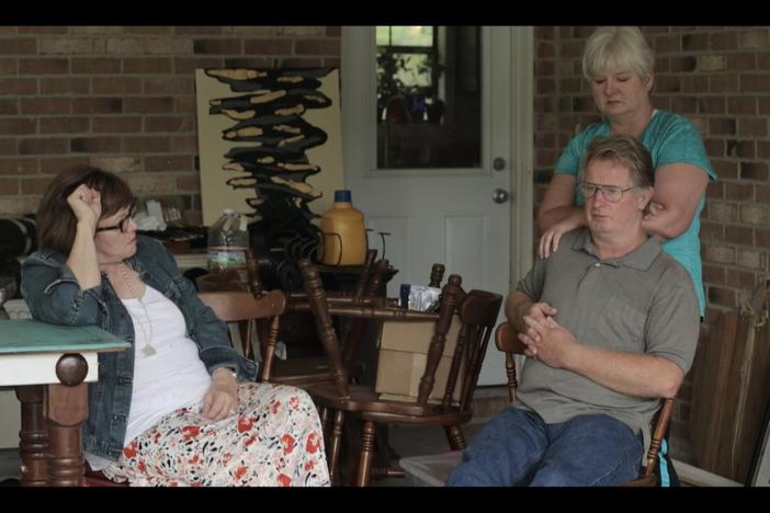 An exchange between Lindy, Allen and Allen’s wife.