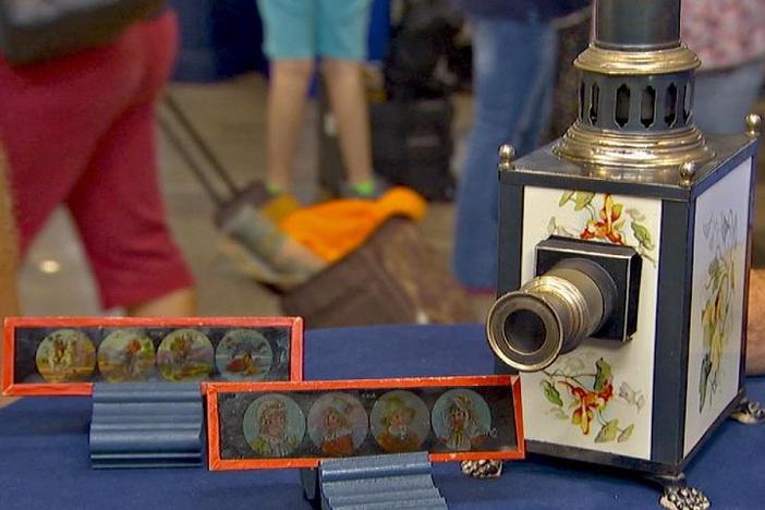 Appraisal: Johan Falk Magic Lantern, ca. 1910, from Kansas City Hour 2.