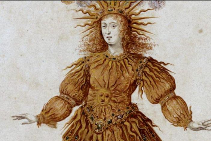 The language of the ballet is in French; it all began in France with King Louis XIV.  