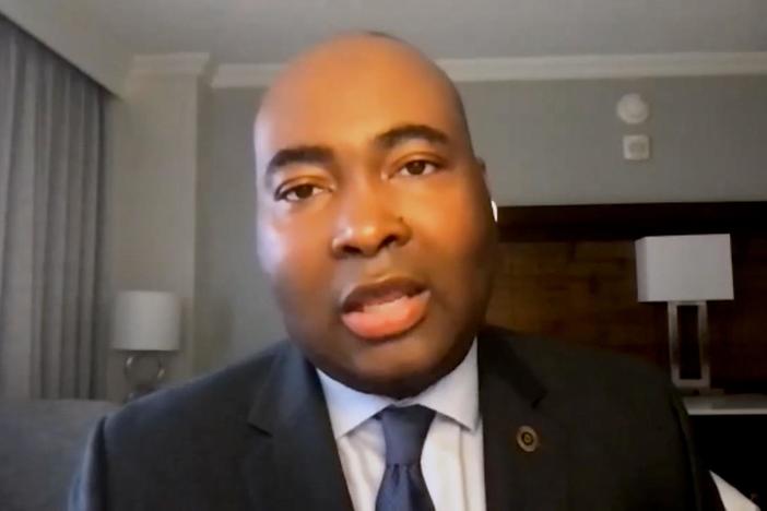 DNC Chair Jaime Harrison discusses the midterm elections.