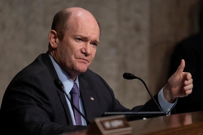 Sen. Chris Coons on bipartisan support for Ukraine, Biden's domestic agenda
