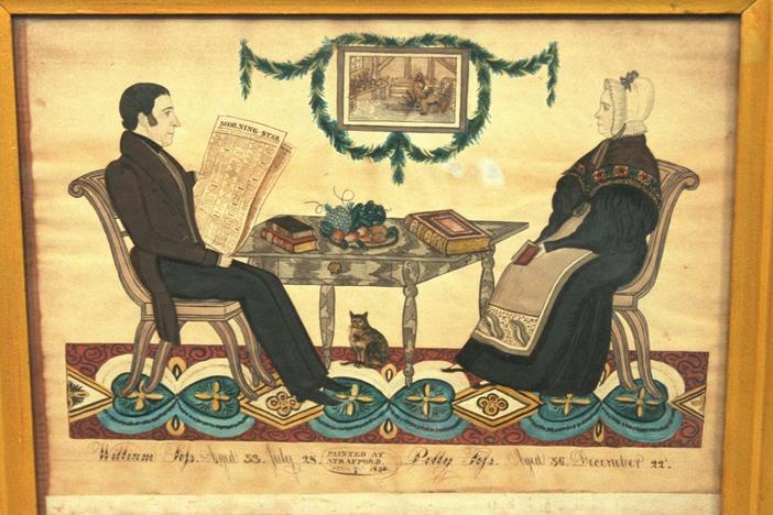 Appraisal: 1836 Joseph H. Davis Painting, from Vintage Boston.
