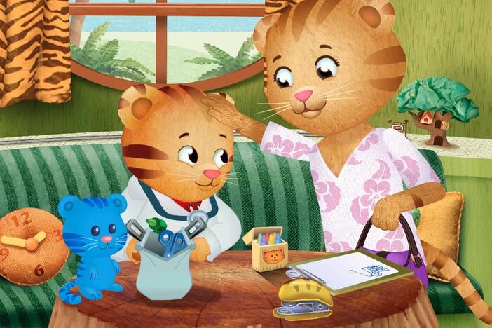 Daniel and his Mom talk about what it will be like at the Doctor's office. 