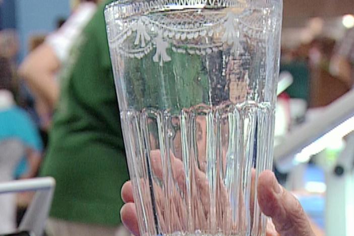 Appraisal: Glass Drinking Tumbler, ca. 1810