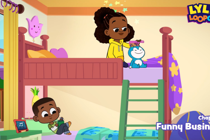Lyla and Stu help Luke come up with a way to make their mom laugh.