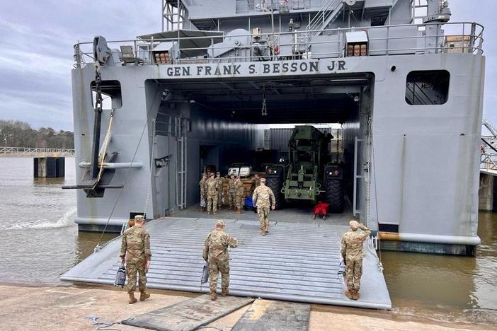 News Wrap: U.S. Army ship en route to Mediterranean for construction of pier for Gaza