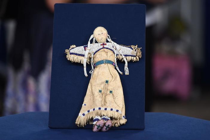 Appraisal: Brulé Sioux Doll, ca. 1880, from Palm Springs Hour 1.