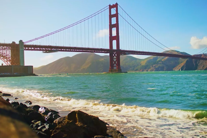 The Golden Gate Bridge is an engineering marvel that symbolizes America’s can-do spirit.