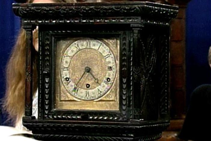 Appraisal: English Grandmother Clock, c. 1900, from Vintage San Francisco.