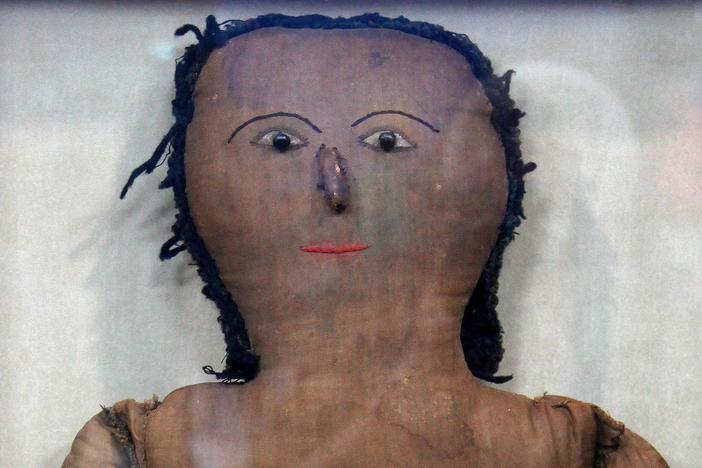 American Folk Art Doll, ca. 1890 in Kooky & Spooky