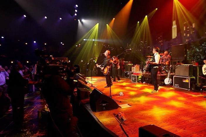 Go backstage with Flogging Molly.
