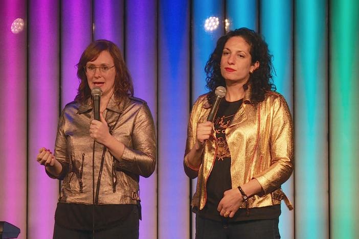This Jewish-Palestinian couple offers a comedic cure for Middle East conflict